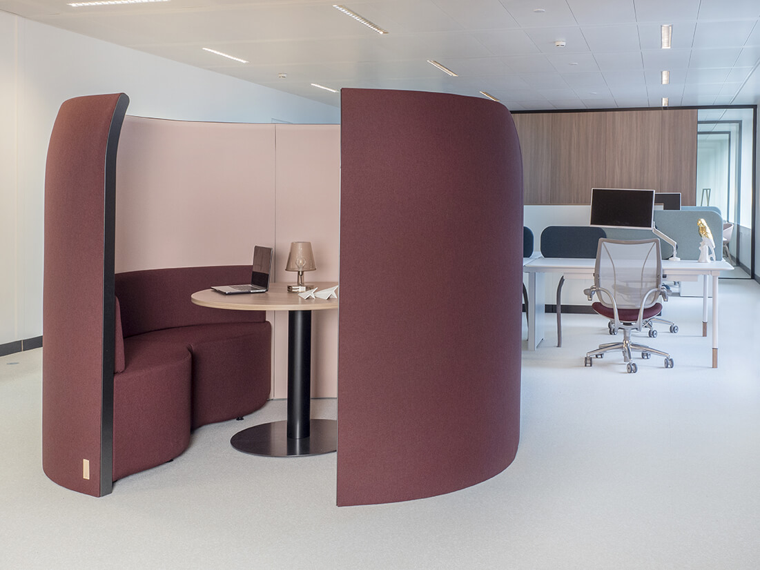 Alcôve acoustique de bureau